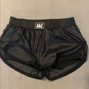 A&F running shorts